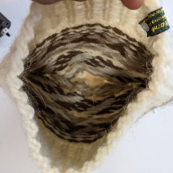 Traditional Icelandic Wool Hat Hand Knitted Júlíana Haraldsdóttir NEW WITH TAG - Picture 6 of 9